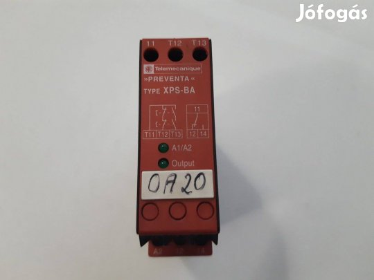 Telemecanique Xpsba3720 biztonsági relé /90