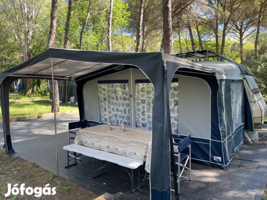 Telepített lakókocsi, befektetés Olaszországban