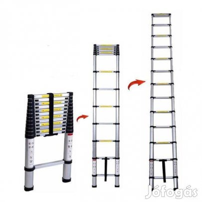 Teleszkópos alu létra 6,2m