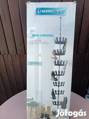 Teleszkópos cipőtartó állvány. 