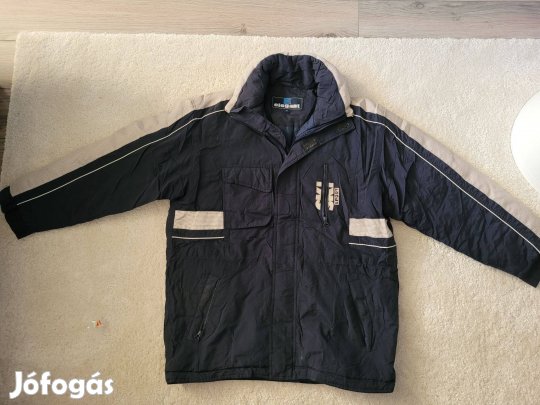 Téli, bélelt férfi dzseki, kabát XXL