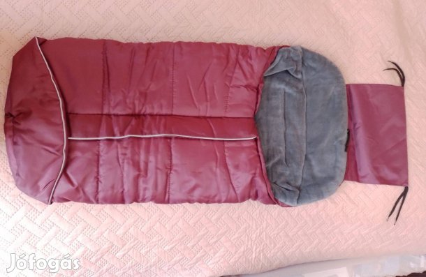 Téli bundazsák babakocsiba, új