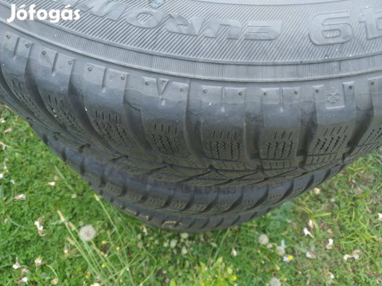 Téli gumi szett, Ford Focus2, 195/65/R15 felni, dísztárcsa