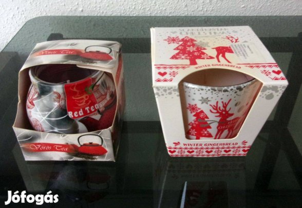 Téli illatgyertya illatos gyertya Újpest központ közelében