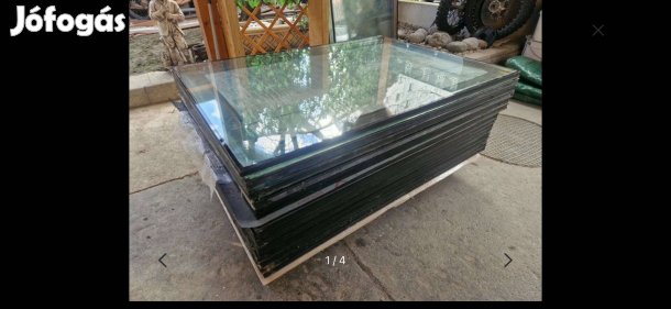 Téli kert tető üveg hőszigetelt biztonsági