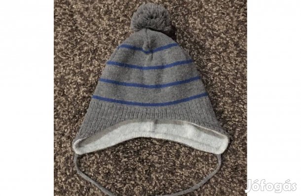 Téli sapka puha béléssel! 46-48 cm