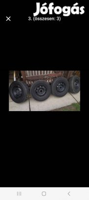 Téligumi felnivel, újszerű, Octávia1, Golf4, Bora,Leon1. Ár:51000Ft