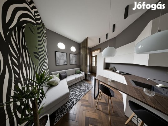 Teljes körűen felújított, stílusos lakás eladó Budapest VI. kerületéne