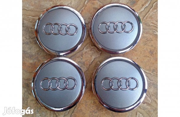 Teljesen Új, Gyári Audi felni kupak, felni közép, porvédő kupak (68mm)