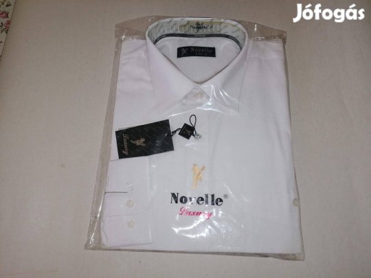 Teljesen új 41-es Fehér (Novell) hosszú ujjú ing eladó !