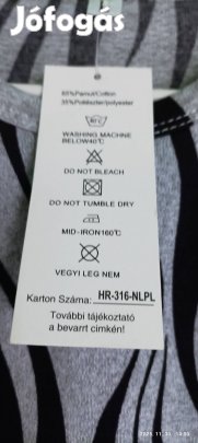 Teljesen új!Női,L-es egyszerűen csinos ,vékony kötött pulóver 