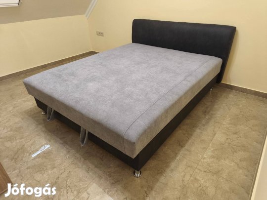 Teljesen új, használatlan ágyneműtartós franciaágy (Kobra)