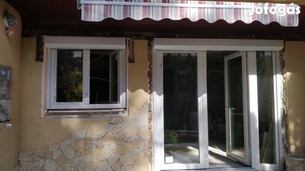 Teljesen új kétszárnyú ablak eladó Tatán