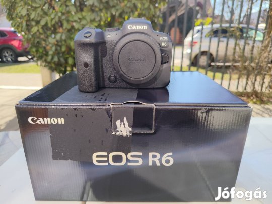 Teljesen újszerű Canon EOS R6 