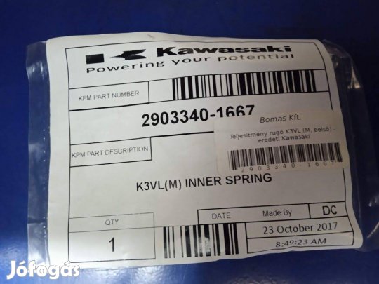 Teljesítmény rugó K3VL (M, belső) - eredeti Kawasaki