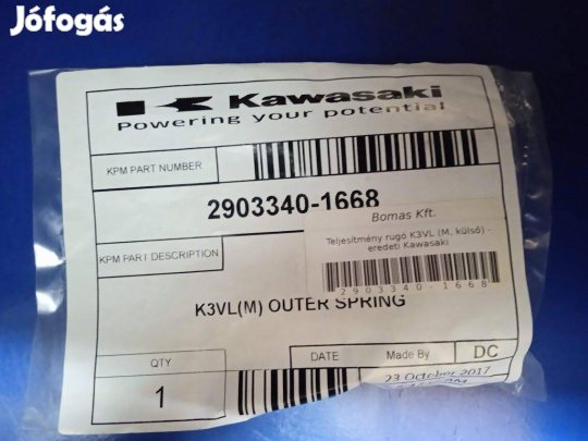 Teljesítmény rugó K3VL (M, külső) -eredeti Kawasaki