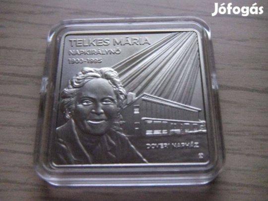 Telkes Mária BU 2025 Emlékérem zárt kapszulában
