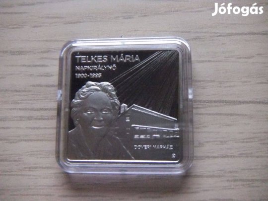 Telkes Mária PP 2025 Emlékérem zárt kapszulában