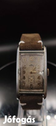 Tellus art deko férfi karóra szép állapot új szíj