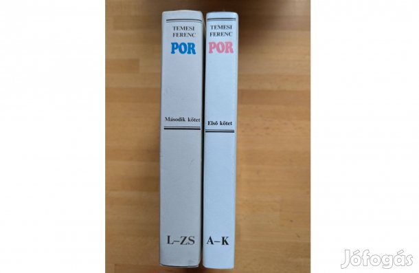 Temesi Ferenc: Por I-II. * 1986 * Új * Magvető * 1.108 oldal 