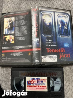 Temetői járat vhs nagytok klasszikus alfa