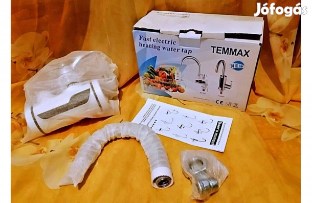 Temmax elektromos vízmelegítős csaptelep