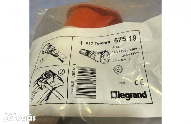 Tempra 16A hordozható dugalj 3P+N+F 57519