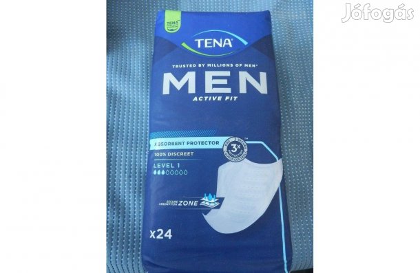 Tena Men level 1 férfi inkontinencia betét 6 x 24 db egyben