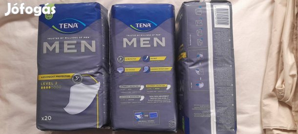 Tena férfi inkotencia betét, 3 csomag, 20 db-os