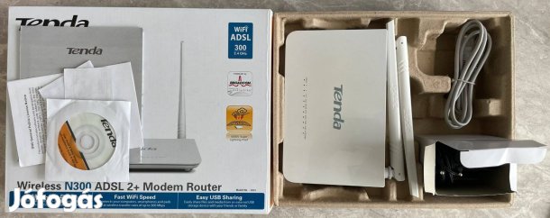 Tenda n300 adsl 2+ modem router