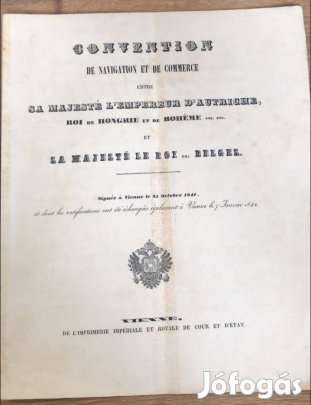 Tengerészeti és kereskedelmi egyezmény I. Ferdinánd osztrák császár