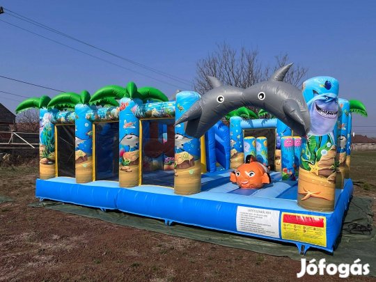 Tengeri világ 7x5méteres játszó park légvár