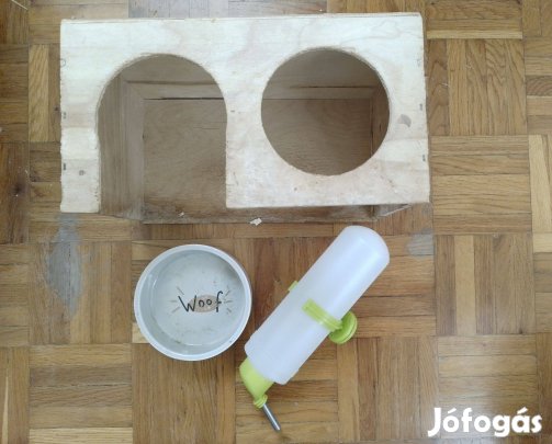 Tengerimalac, degu ház itató tál etető