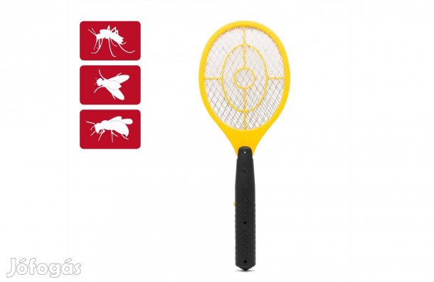 Teniszütő formájú Elektromos szúnyogirtó rovarölő légycsapó