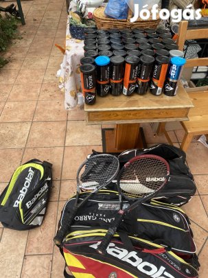 Teniszütő teniszfelszerelés labda csomag eladó