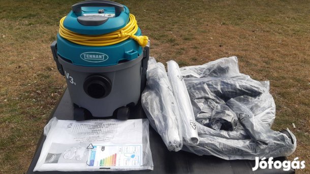 Tennant V3 porzsákos porszívó (új!)