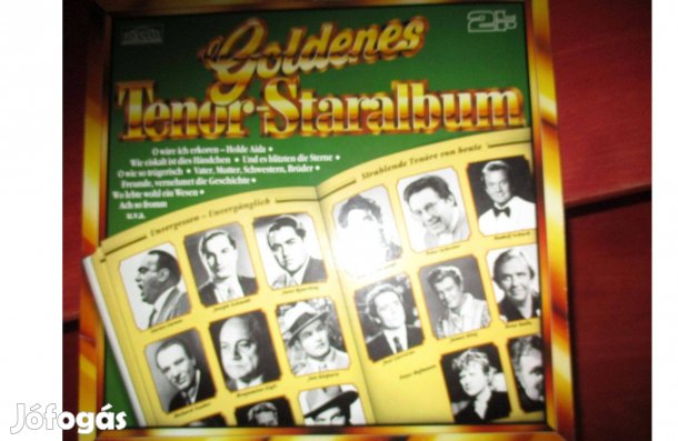Tenor aranyalbum dupla bakelit hanglemez eladó