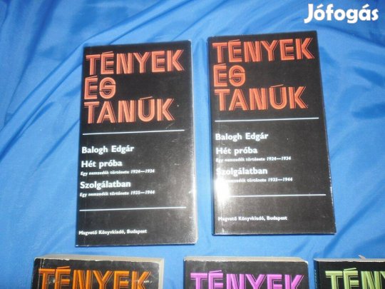 Tények és tanúk : Balogh Edgár: Hét próba / egy nemz