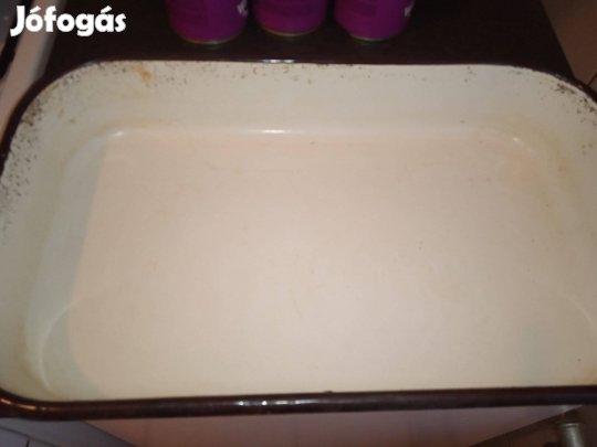 Tepsi zománc vagy fém 40x25cm, cirmos 2600ft 31x21cm vagy 27x20cm