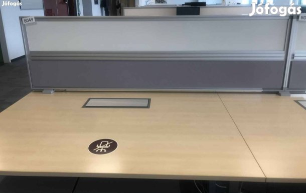 Térelválasztó, asztali paraván, whiteboard felületű - használt paraván