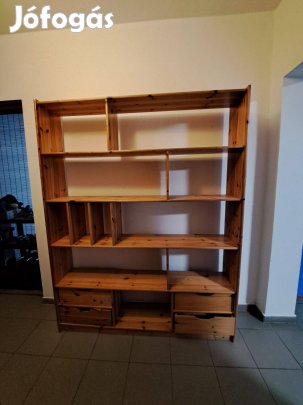 Térelválasztó fiókos polc