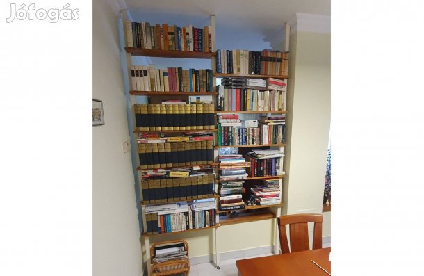 Térelválasztó könyves polc