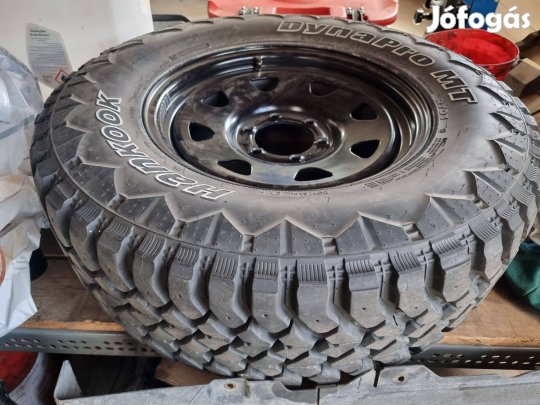 Terepjáró felni gumival 6x139.7 Dotz felni Hankook terepgumi
