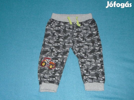 Terepmintás dinó jogger nadrág 9-12 hó (méret 80)