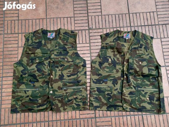 Terepmintás katonai mellény vadász mellény horgász mellény L XL