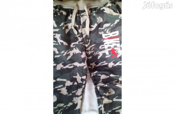 Terepmintás pamutos nadrág , új