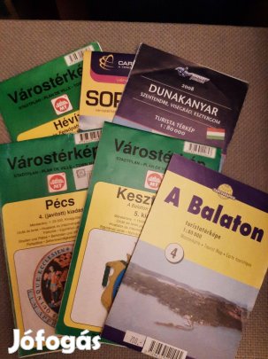 Térképek, várostérkép