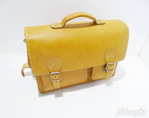 Térképész táska kézi táska oldaltáska aktatáska irattartó táska barna