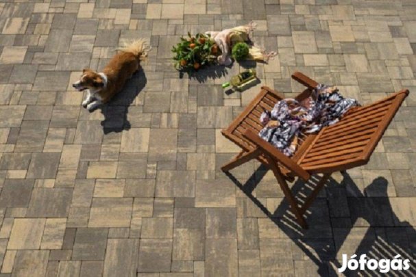 Térkő Canto cappuccino, szállítás országosan, 3 raklaptól, 27, 6 m2- t