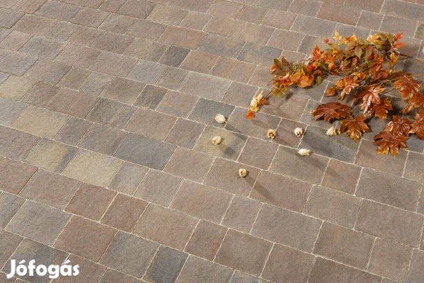 Térkő, L Castrum natúr, gesztenye, országos szállítással, 3 raklap me